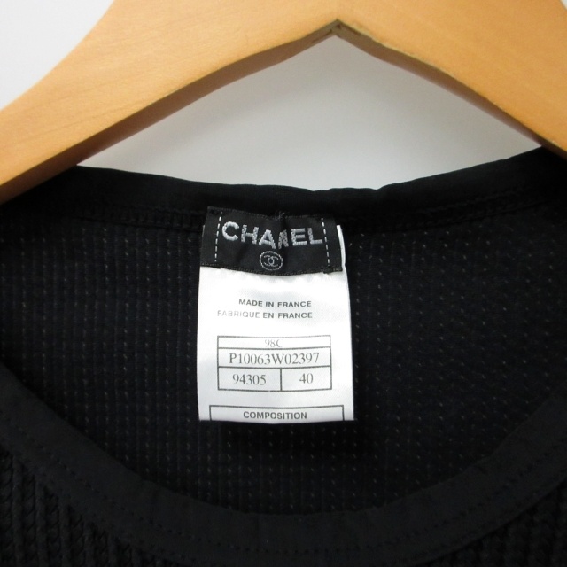 シャネル CHANEL 98C 90s ヴィンテージ チビTシャツ カットソー マイヨ 