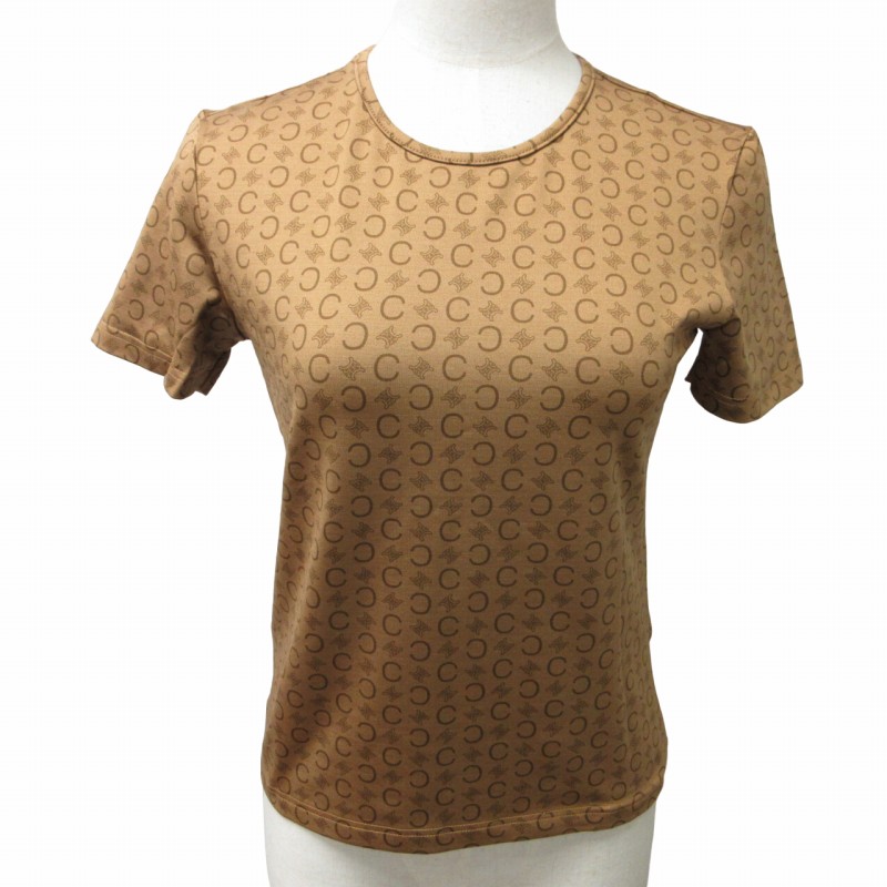 未使用品 セリーヌ CELINE タグ付き カットソー Tシャツ マカダム柄 