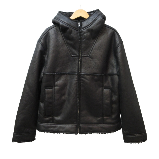 未使用品 シュプリーム SUPREME 23SS 美品 Faux Shearling Hooded 