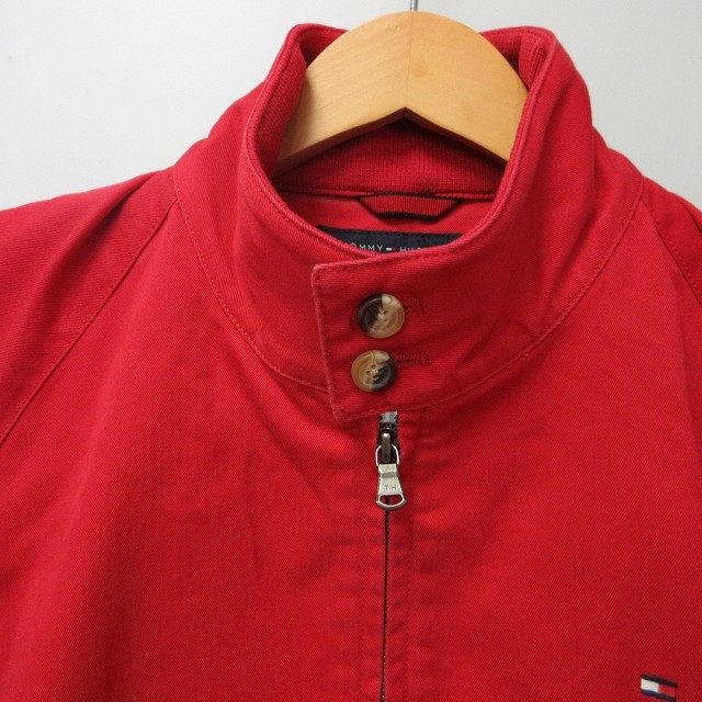 トミーヒルフィガー TOMMY HILFIGER ブルゾン ジャケット 赤