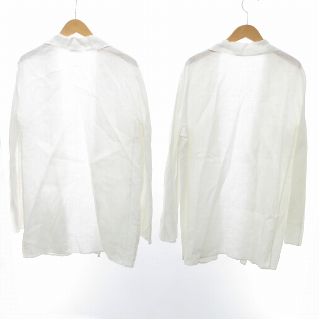 エルメス HERMES マルジェラ期 リネン レイヤード シャツジャケット