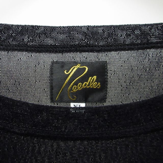 ニードルス ニードルズ Needles L/S U NECK TEE POLY MESH NS264