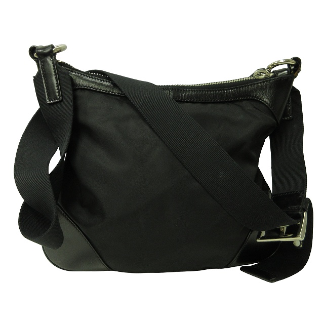 プラダ PRADA ショルダーバッグ クロスボディ テスートナイロン×レザー  