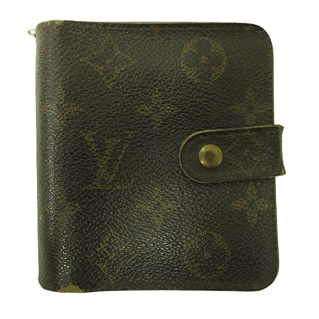 ルイヴィトン LOUIS VUITTON コンパクトジップ 二つ折り財布 