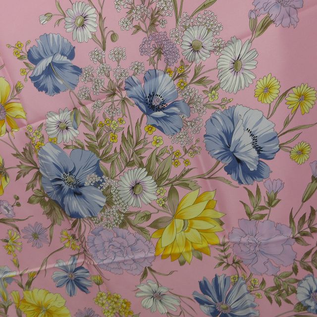 クリスチャンディオール Christian Dior スカーフ 大判ストール 花柄  