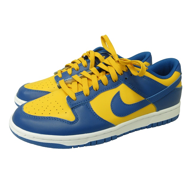 ナイキ NIKE DD1391-402 Dunk Low Blue Jay and University Gold 