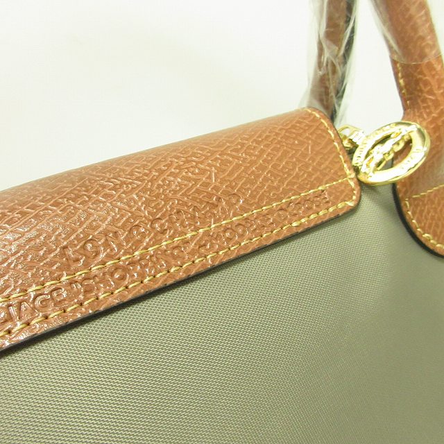 【新品】タグ付き　LONGCHAMP 編み　バッグ LONGCHAMP - 最終価格✨新品 ロンシャン 編み バッグ 開封のみ