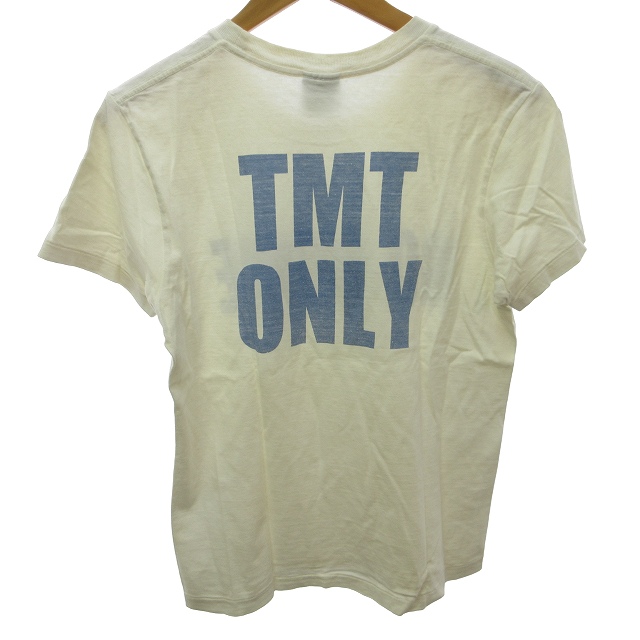 ティーエムティー TMT GO HOME Tシャツ カットソー 半袖 白 ホワイト M 