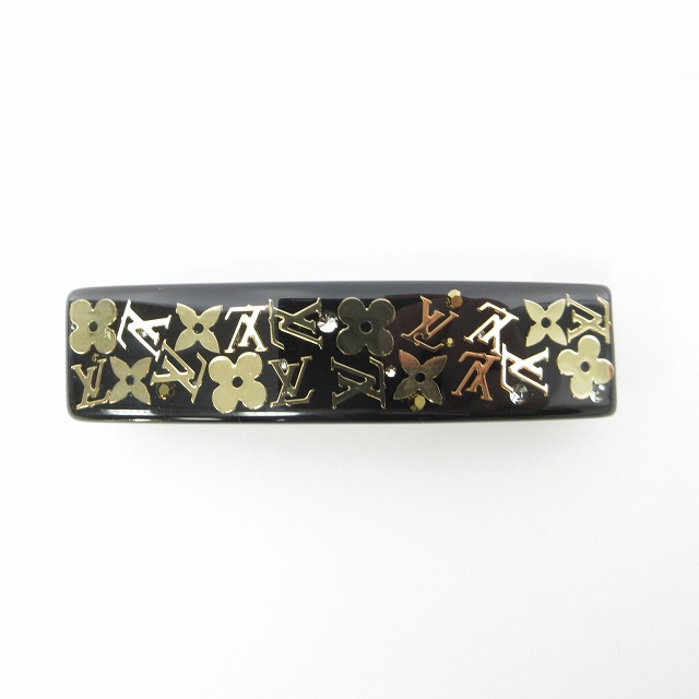 ルイヴィトン LOUIS VUITTON M65304 アンクルージョン バレッタ ヘア 