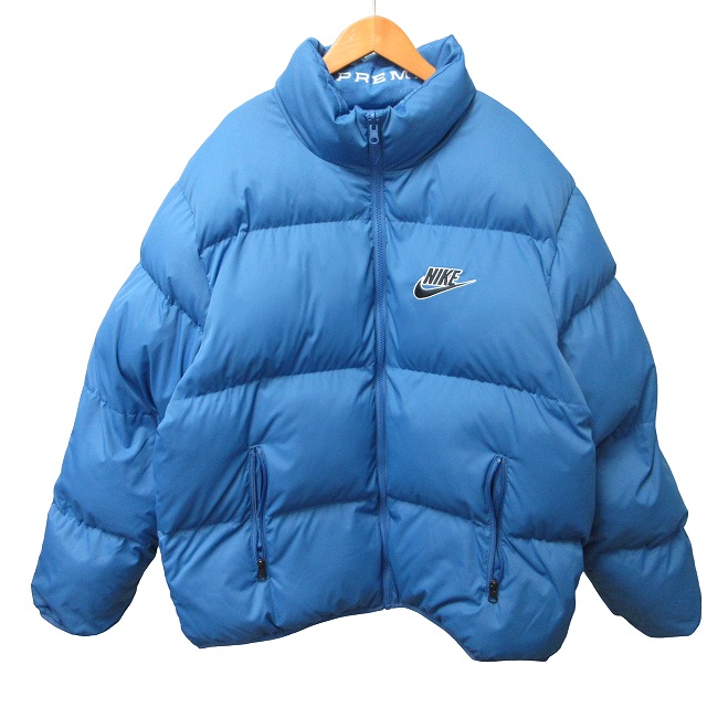 ナイキ NIKE ×Supreme シュプリーム 美品 21SS Reversible Puffy 