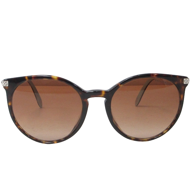 ティファニー サングラス ブラウン系 まくれる 