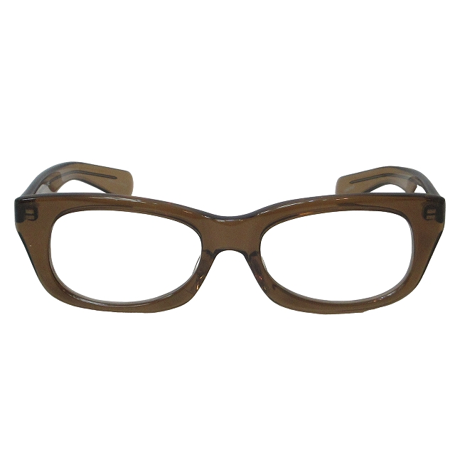 金子眼鏡 KANEKO OPTICAL UNITED ARROWS ユナイテッドアローズ コラボ 眼鏡 メガネ アイウェア セルロイド 茶 ブラウン 1122 メンズ レディース 098-902310250007