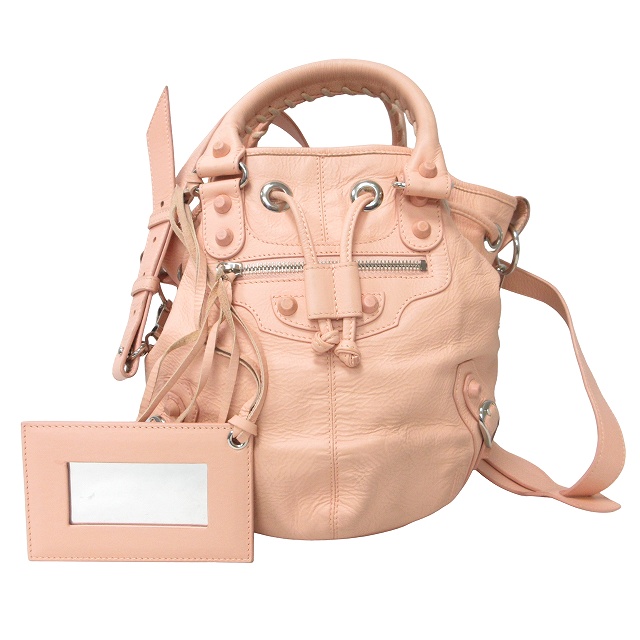バレンシアガ BALENCIAGA 246438 クラシック ミニポンポン 2WAY 