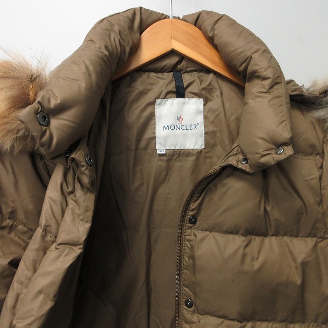 モンクレール MONCLER ダウンコート ジャケット ラクーンファー