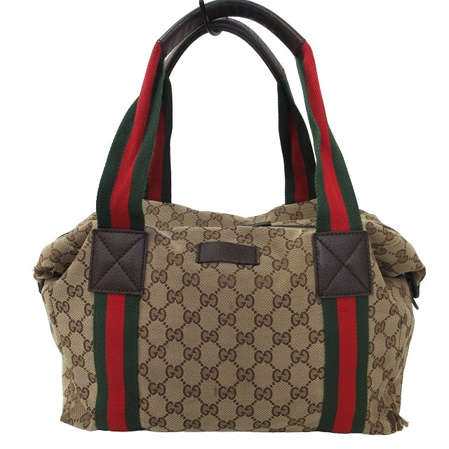 グッチ GUCCI シェリーライン GGキャンバス ミニボストンバッグ  