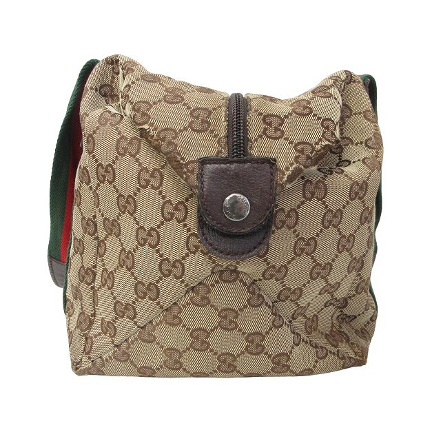 グッチ GUCCI シェリーライン GGキャンバス ミニボストンバッグ 