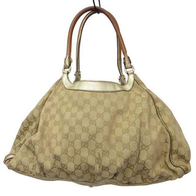 グッチ GUCCI アビーライン GGキャンバス トートバッグ ハンドバッグ 