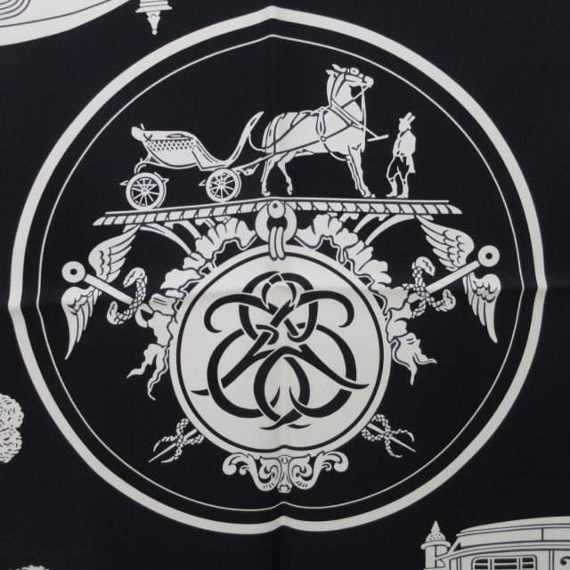 未使用品 エルメス HERMES タグ付 カレ80 EX-LIBRIS エクスリブリス  