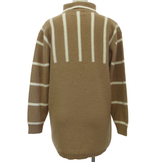 ピッコーネ PICONE アンゴラ混 ニット セーター ロゴ刺繍 長袖