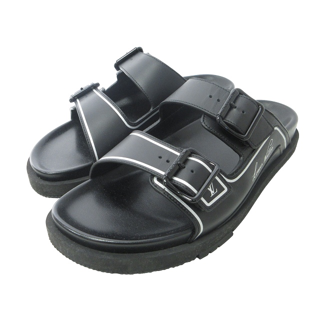 ルイヴィトン LOUIS VUITTON 23SS トレイナー・ライン ミュール  