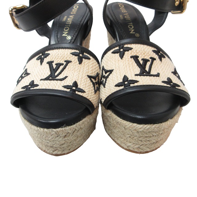 ルイヴィトン LOUIS VUITTON 美品 23SS スターボード・ライン サンダル 
