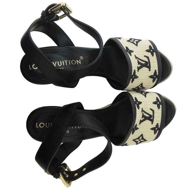 ルイヴィトン LOUIS VUITTON 美品 23SS スターボード・ライン サンダル 