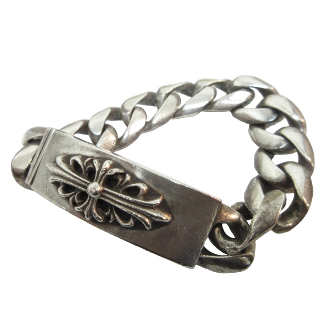 クロムハーツ CHROME HEARTS クラシックチェーン IDブレスレット  