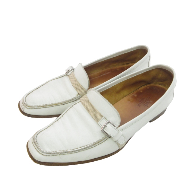 エルメス HERMES パンプス ローファー フラットシューズ モカシン  