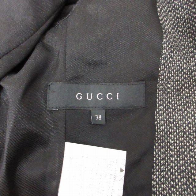 グッチ GUCCI ウール ツイードセットアップ パンツスーツ ジャケット  