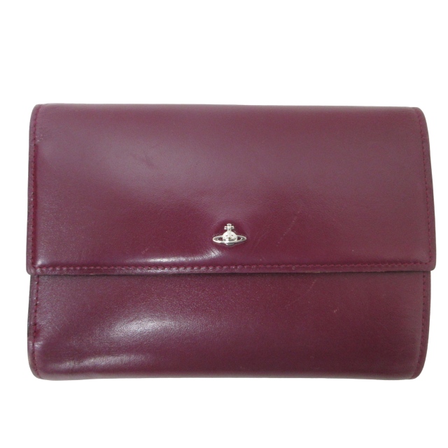 ヴィヴィアンウエストウッド Vivienne Westwood がま口 三つ折り財布 