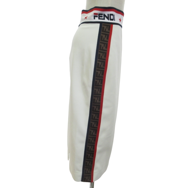 フェンディ FENDI ×フィラ FILA モノグラム ペンシルスカート タイト 