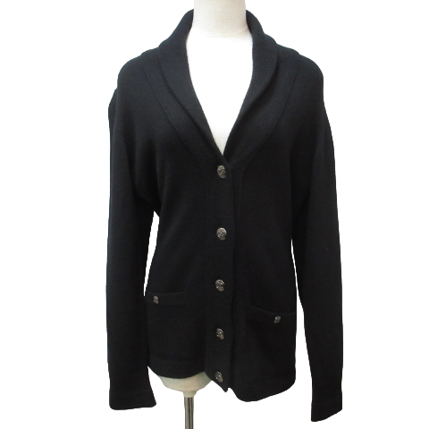 シャネル CHANEL 08A カシミヤ カーディガン ニット セーター ココ  