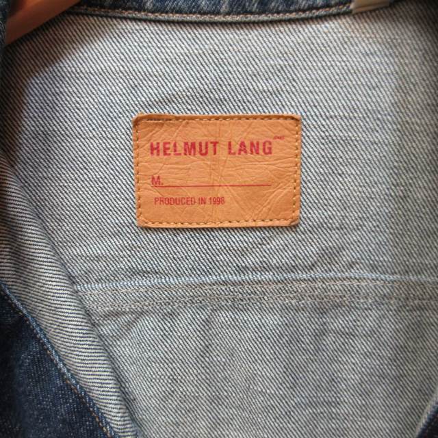 ヘルムートラング HELMUT LANG 90s 98年製 本人期 GTRタグ デニム 
