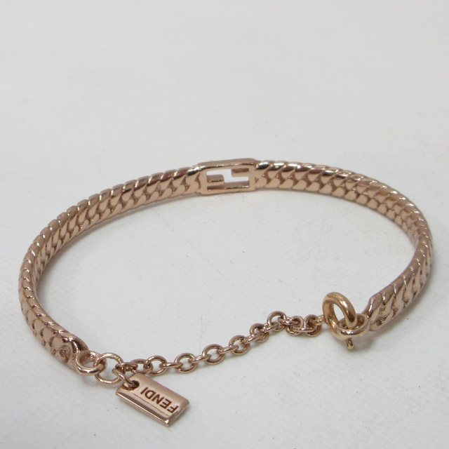 フェンディ FENDI 美品 バゲットブレスレット バングル アクセサリー