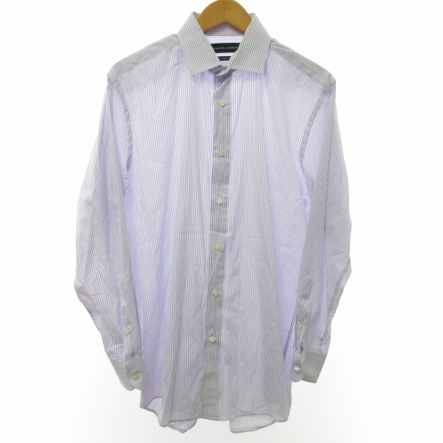 Ralph Lauren ストライプ パープル Yシャツ 16 Polo Ralph Lauren ストライプ シャツ | パープル | FARFETCH JP