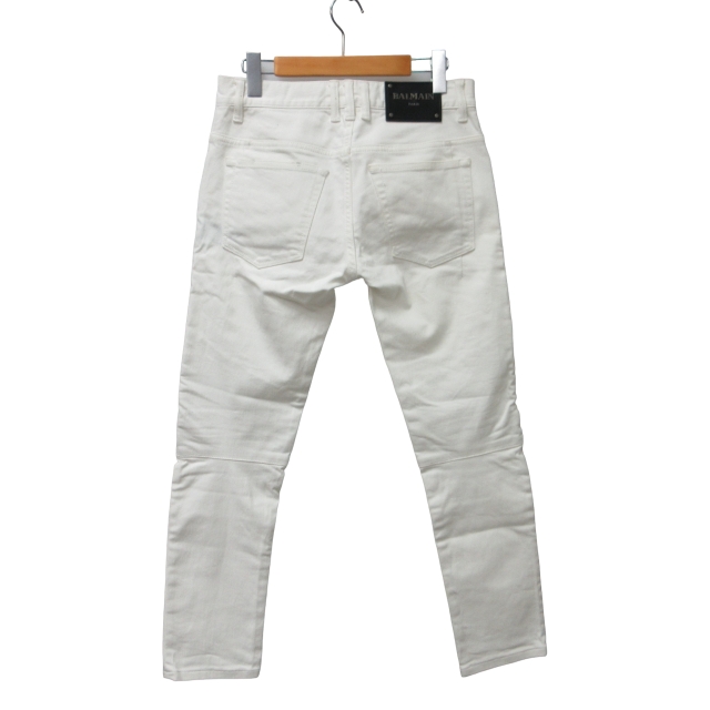 バルマン BALMAIN バイカーデニムパンツ ジーンズ W8H9130T022 