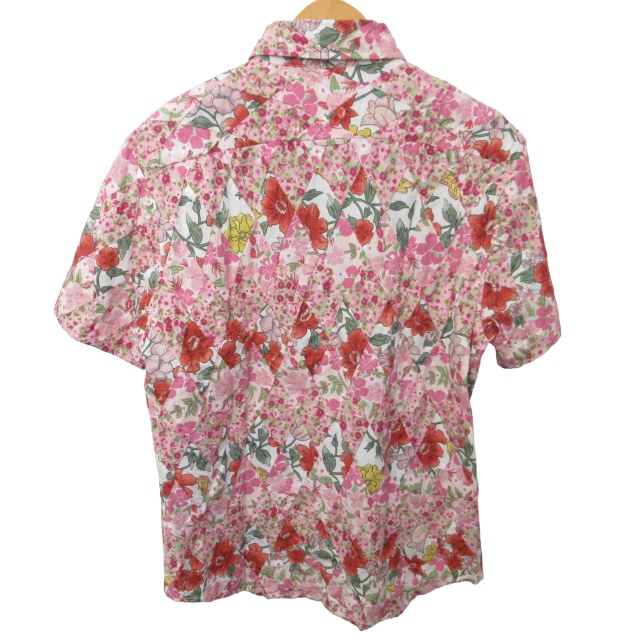 未使用品 ポールスミス PAUL SMITH 花柄シャツ アロハシャツ 半袖 