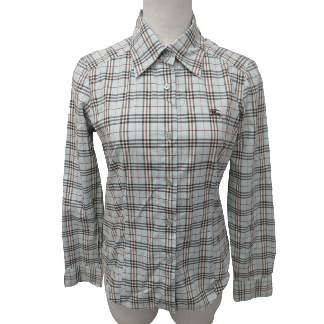 バーバリーブルーレーベル BURBERRY BLUE LABEL ノバチェックシャツ 