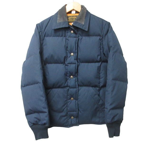 バウアーダウン コーデュロイダウンベスト+袖ニット USED 目だた 