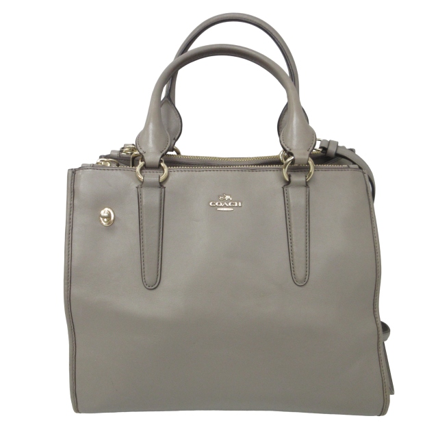 コーチ COACH クロスビー キャリーオール レザー 2WAY ハンドバッグ 
