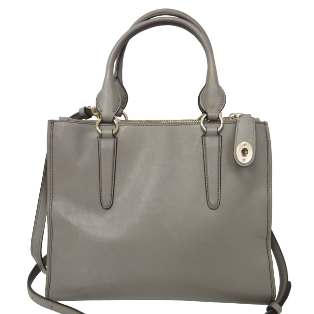 コーチ COACH クロスビー キャリーオール レザー 2WAY ハンドバッグ 