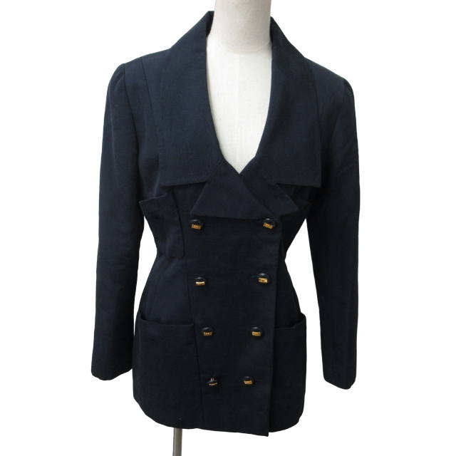 シャネル CHANEL BOUTIQUE ヴィンテージ ダブルブレスト テーラード  