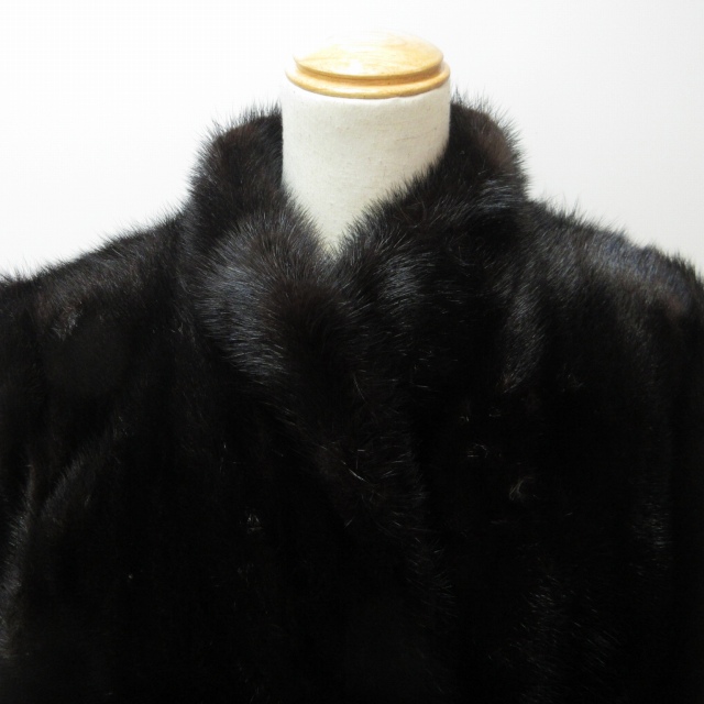 LUPIAN FUR ルピアン ファー ミンクコート ジャケット 逆毛 毛皮 茶 