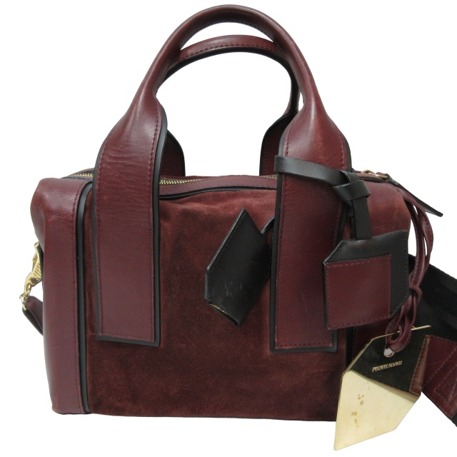 ピエールアルディ PIERRE HARDY 2WAY スエード レザー切替 ショルダー 