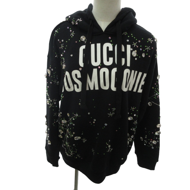GUCCI COSMOGONIE ブラック パーカー GUCCI COSMOGONIE ブラック パーカー