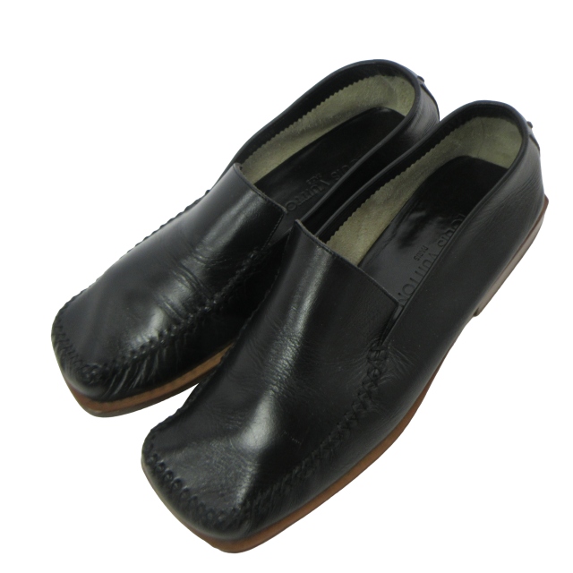 ルイヴィトン LOUIS VUITTON BA1002 ウッドヒールローファー