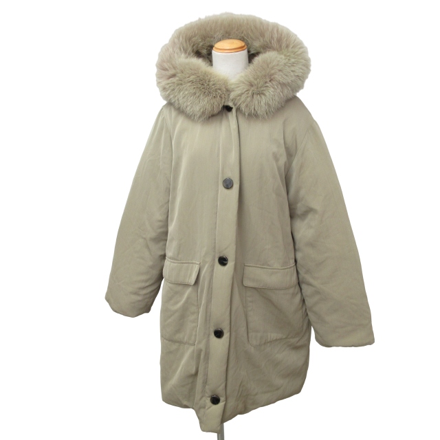 マックスマーラ MAX MARA 白タグ 中綿コート ファーコート マックスマーラ MAX MARA 白タグ 中綿コート ファーコート