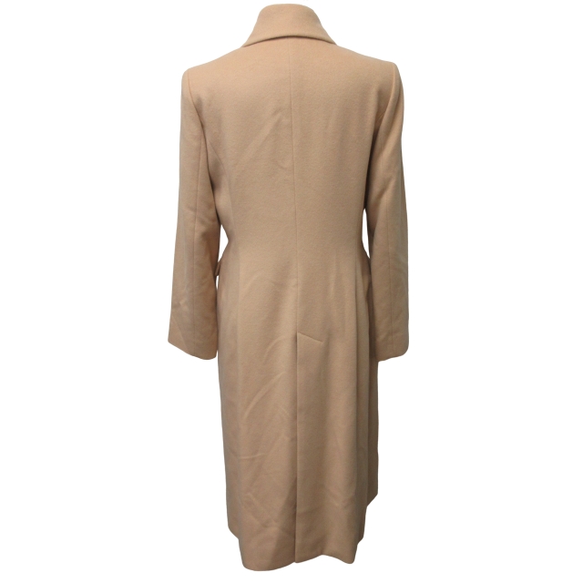 フォクシー FOXEY 最高級 美品 カシミヤ ロングコート ジャケット F  