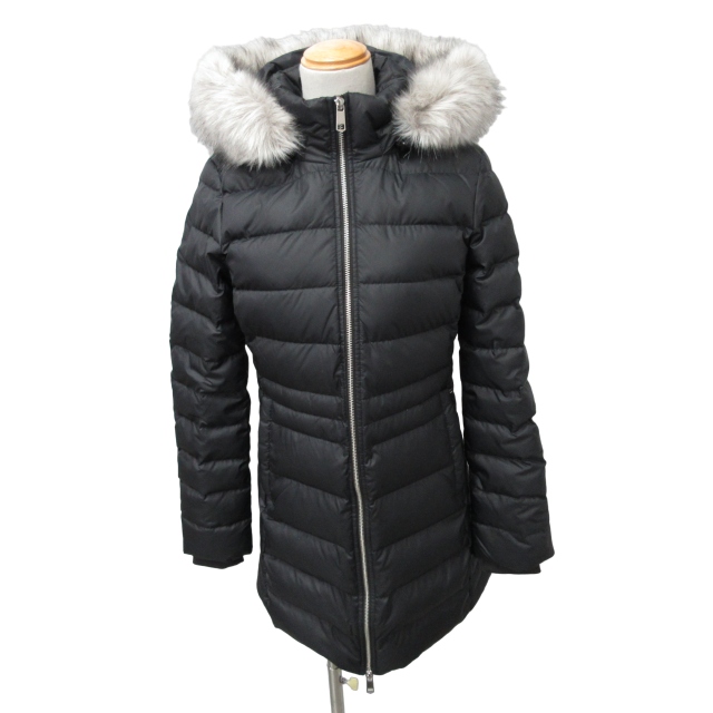 トミーヒルフィガー TOMMY HILFIGER 美品 23AW ファーダウンコート 