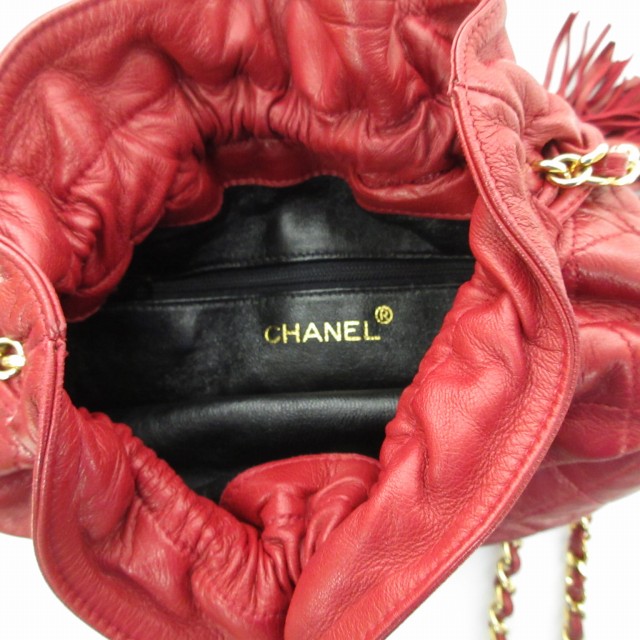 シャネル CHANEL ヴィンテージ マトラッセ チェーンショルダーバッグ 